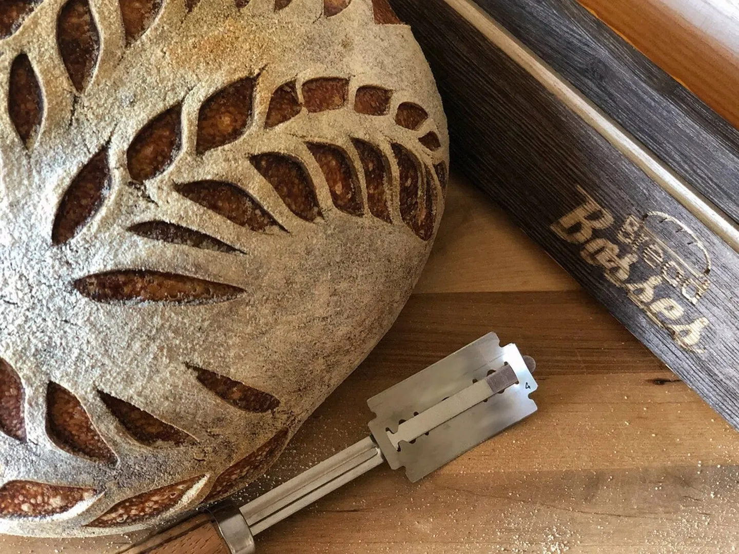 cut blade with double edge blade