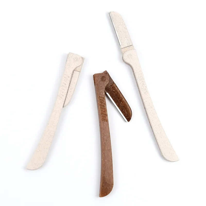 Foldable Coffee Ground Eyebrow Razor