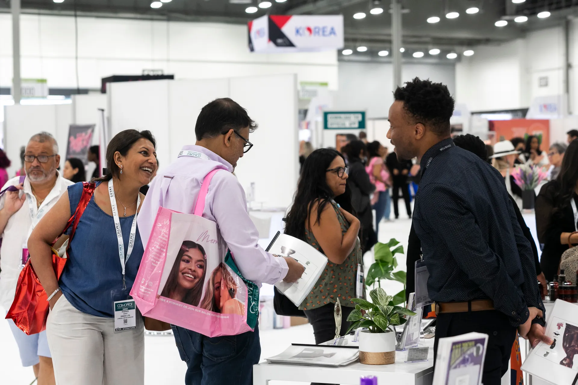 COSMOPROF North America real scene