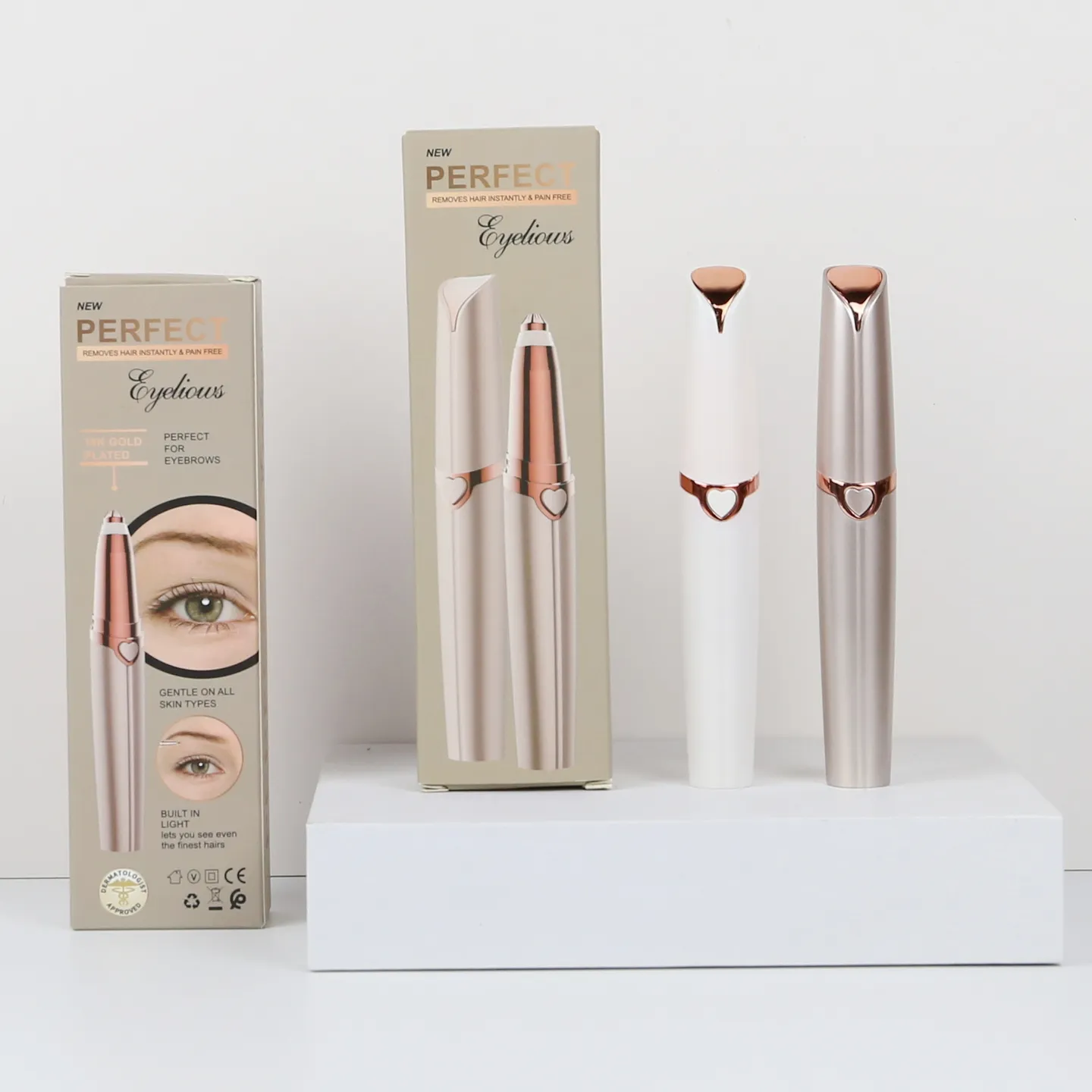 electric eyebrow trimmer image