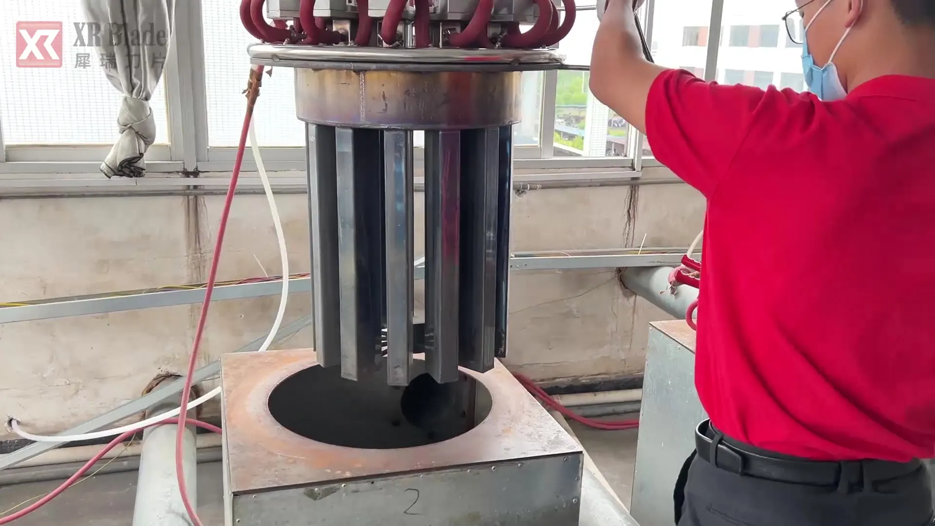 safety blade in the sintering process