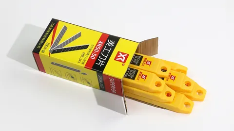 18mm black sk5 steel snap-off blades made by XR Blade