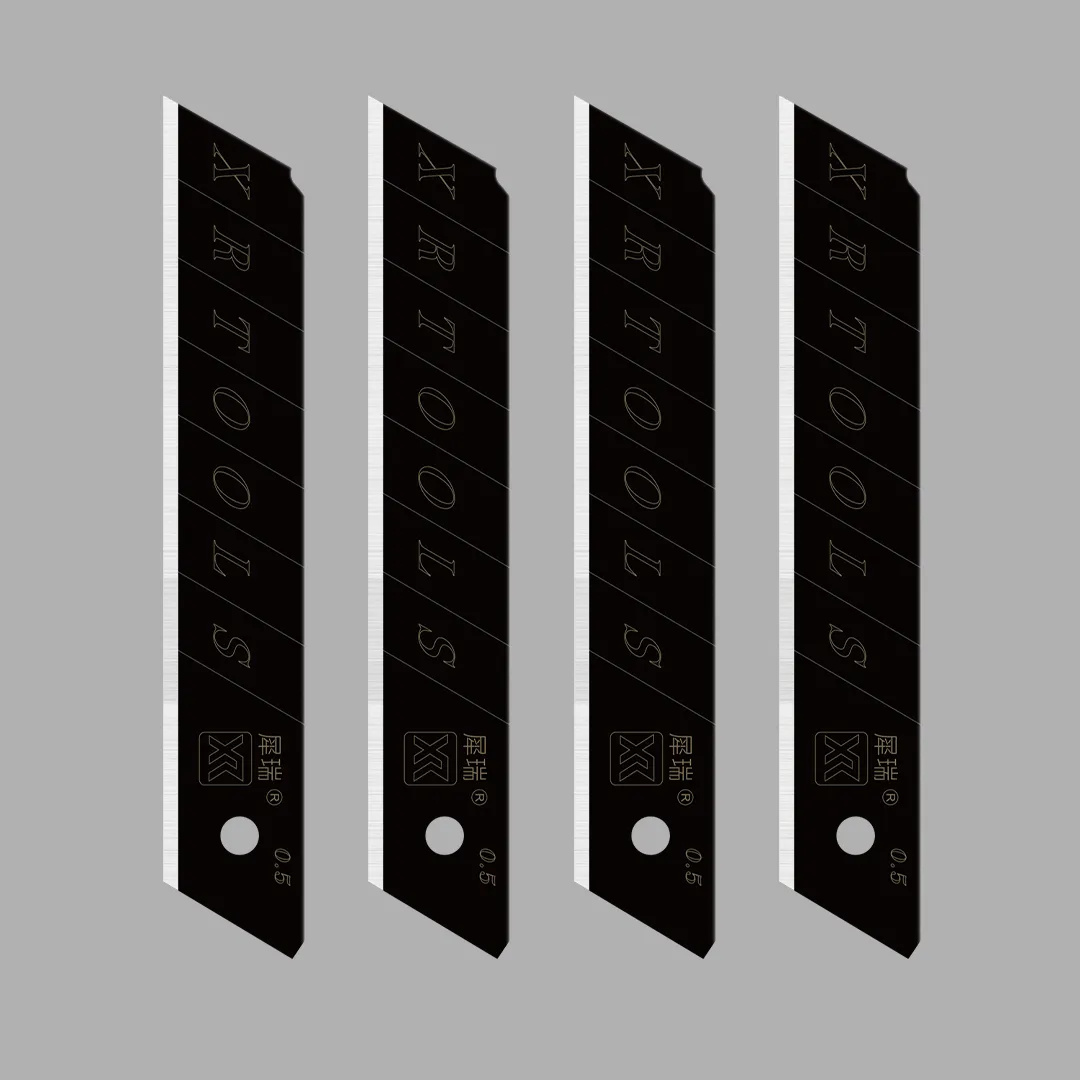 18mm Black SK5 Steel Snap-Off Blades