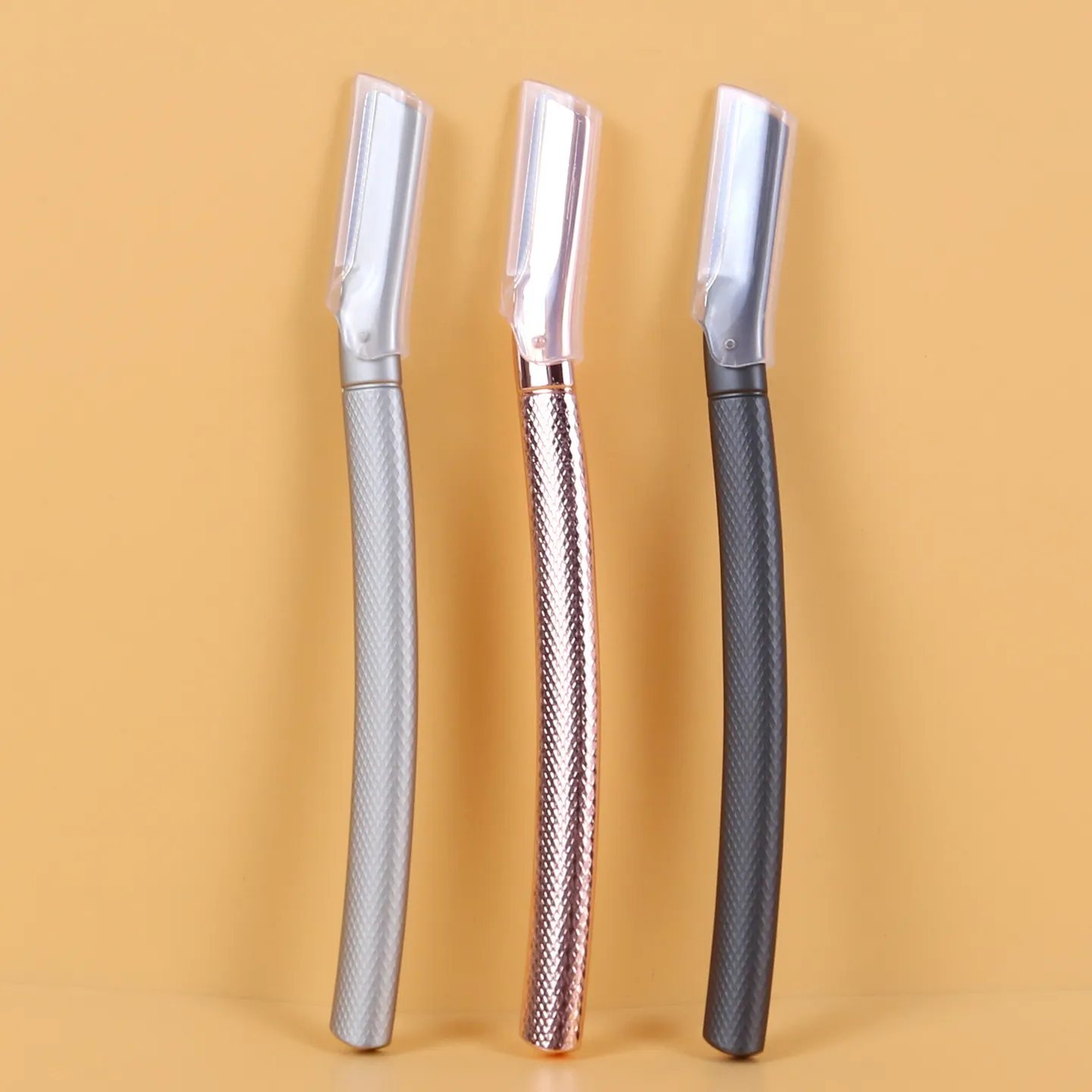 straight metal eyebrow trimmer image