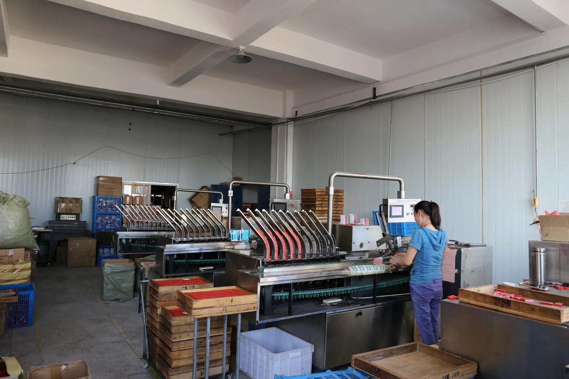 Automate Packaging for double edge razor
blade