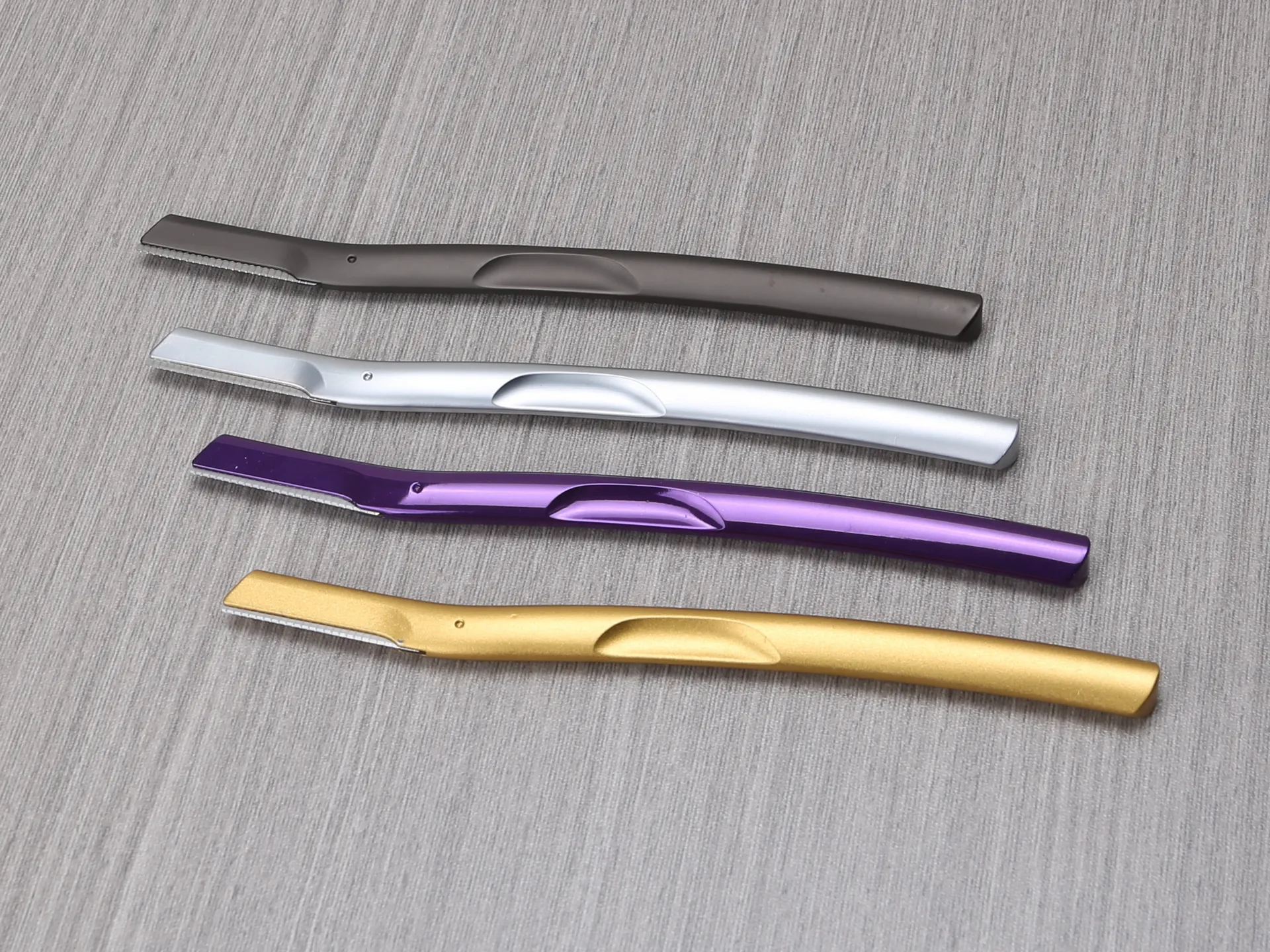 Xirui Aluminum metal handle eyebrow razors