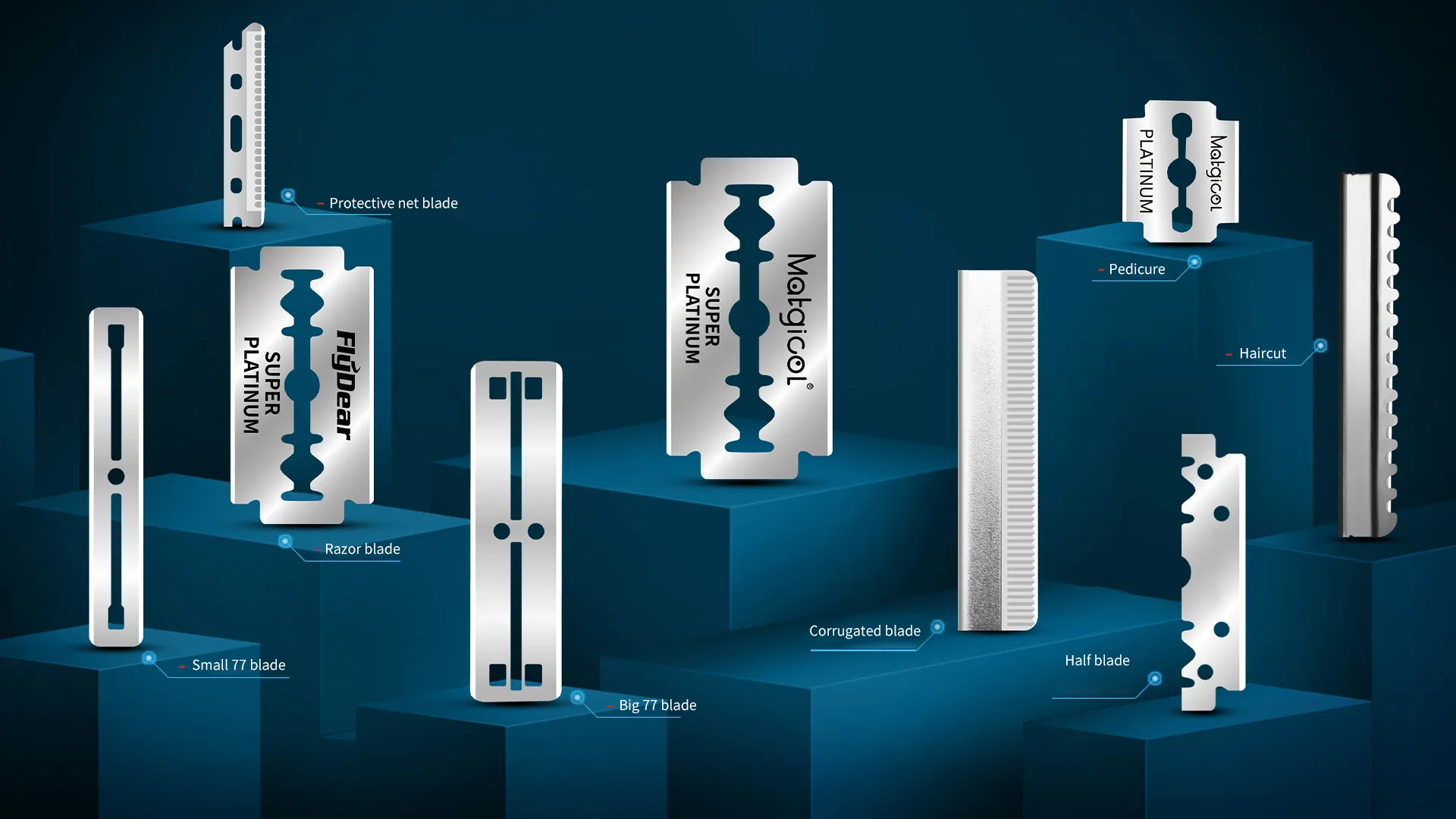 xirui supply kinds of blades